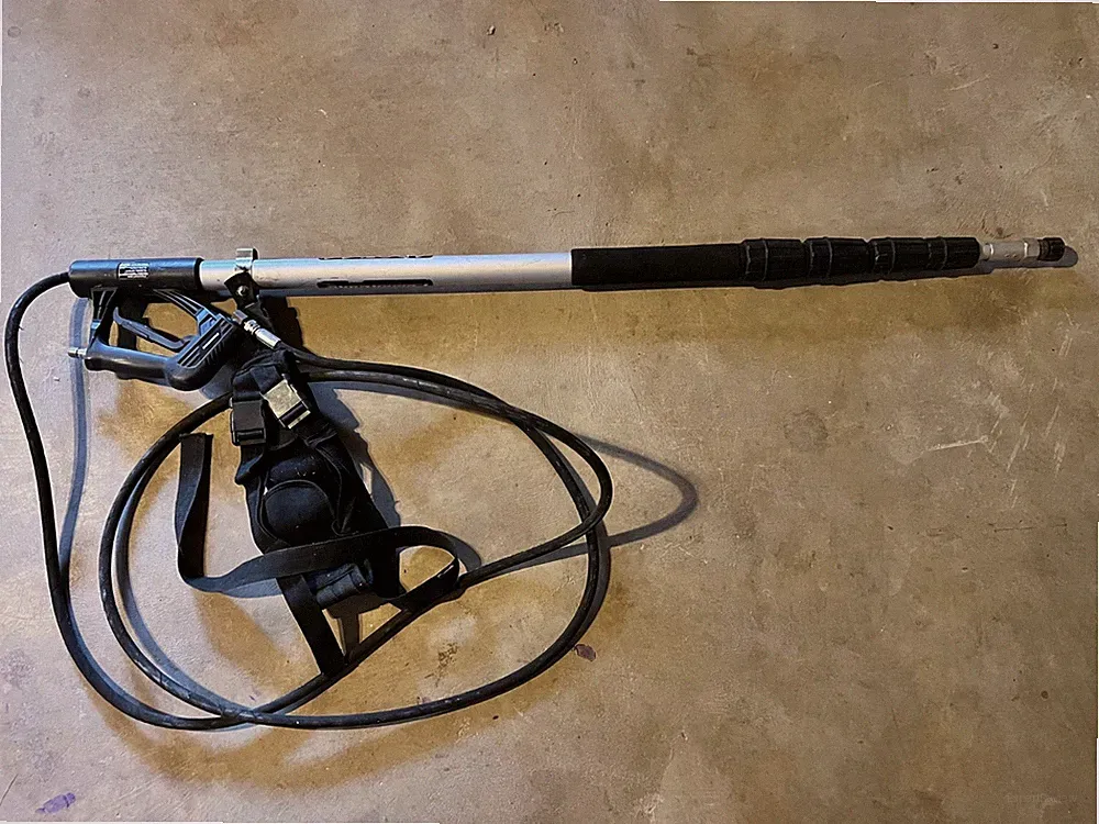 Powercare 4000 PSI 5-14 Ft Telescoping Pressure Washer Wand, Aluminum
