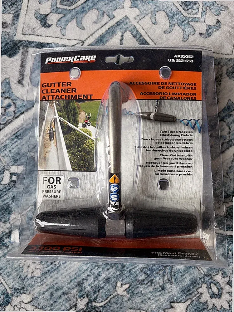 Powercare Gutter-Cleaner Attachment for Gas Pressure Washers 3300psi AP31052