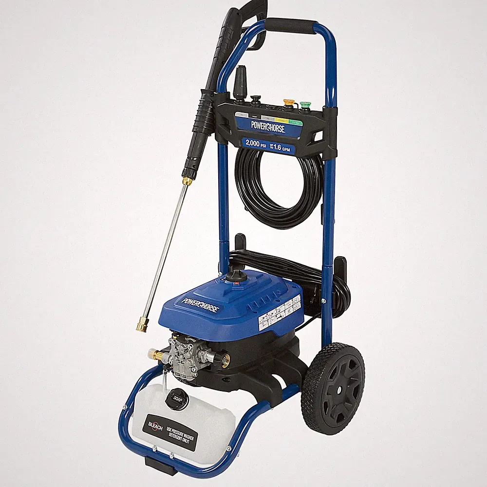 Powerhorse Electric Cold Water Pressure Washer, 2000 PSI, 1.6 GPM
