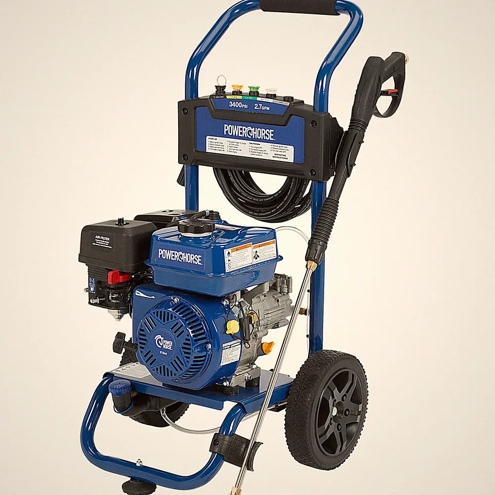 Powerhorse Gas Cold Water Pressure Washer, 3400 PSI, 2.7 GPM