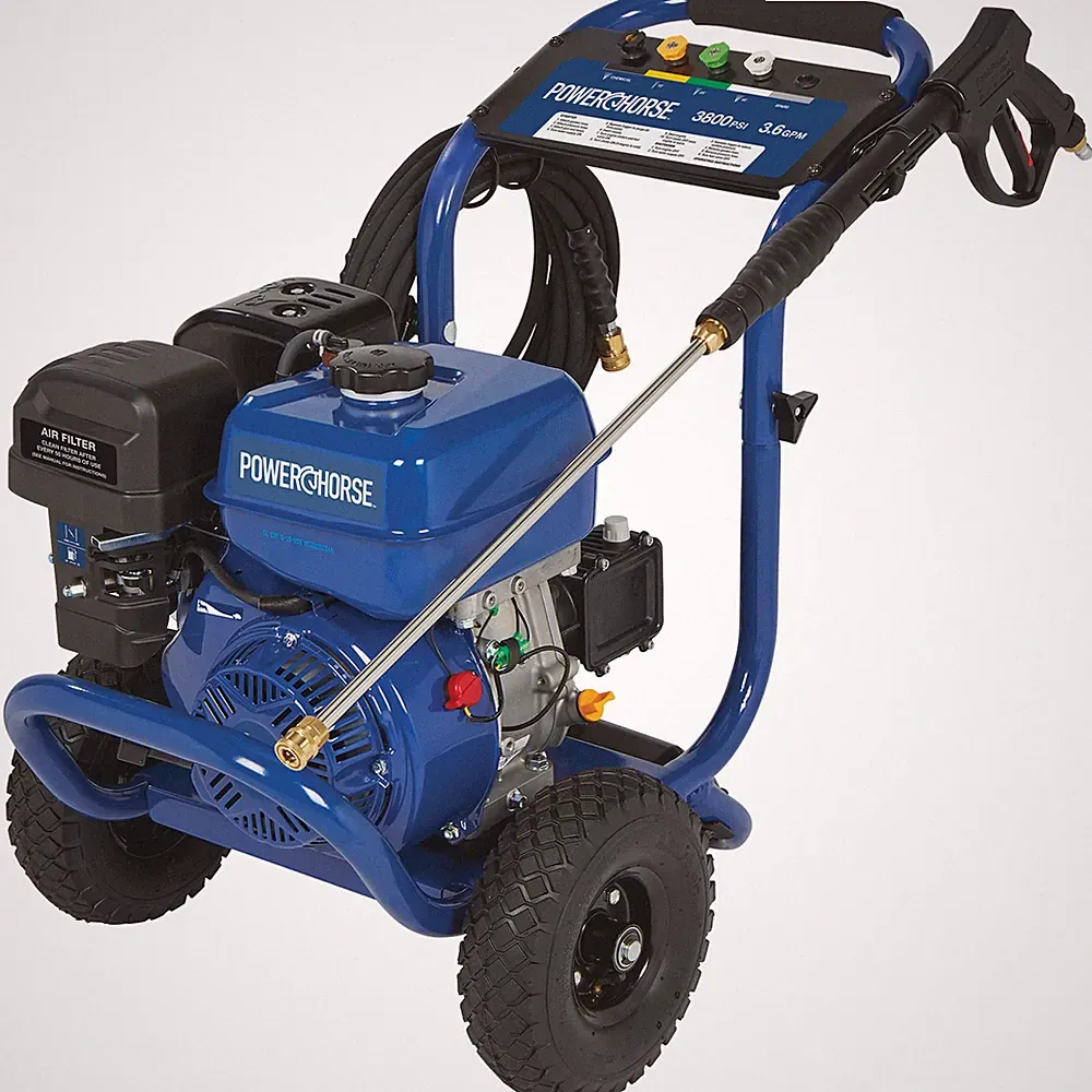 Powerhorse Gas Cold Water Pressure Washer, 3800 PSI, 3.6 GPM