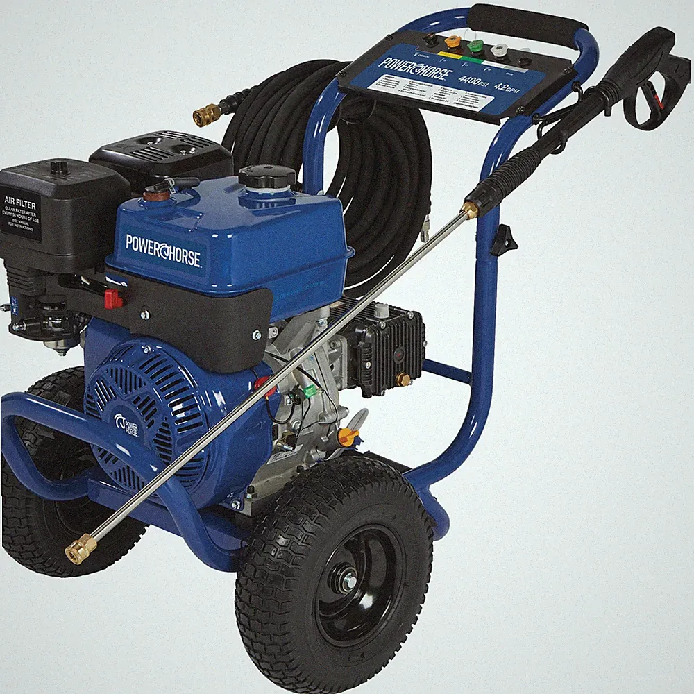 Powerhorse Gas Cold Water Pressure Washer, 4400 PSI, 4.2 GPM