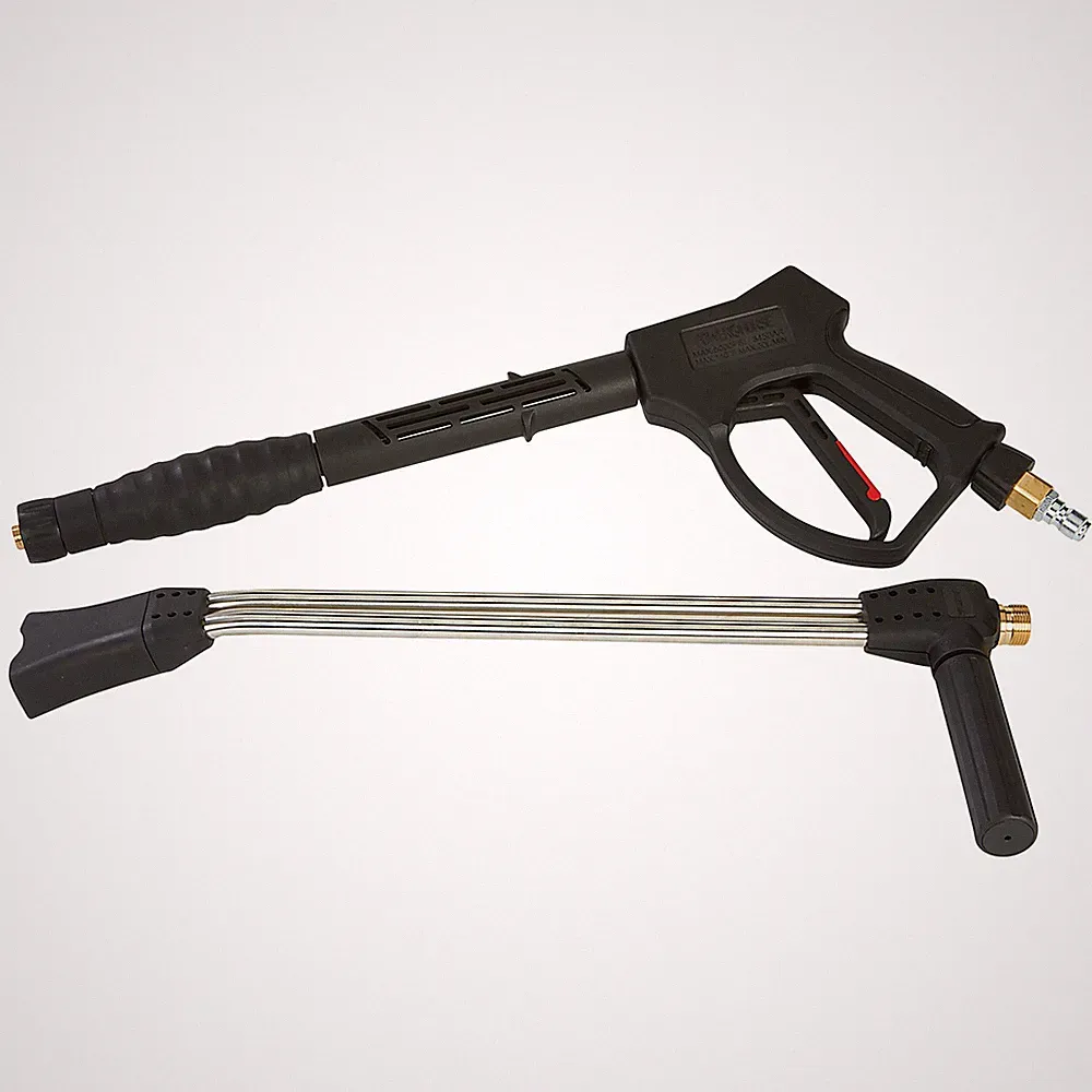 Powerhorse Long Spray Gun/Dual Lance Kit, 5000 PSI, 8 GPM, 42.77in