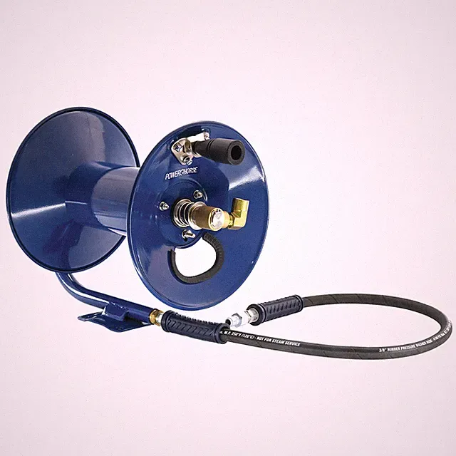 Powerhorse Pressure Washer Manual Hose Reel, Fits 150ft. x 3/8in. Hose