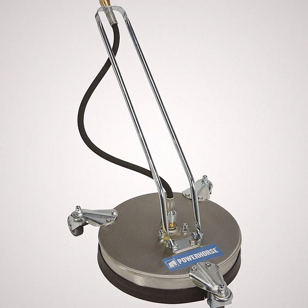 Powerhorse Stainless Steel Pressure Washer Surface Cleaner, 12in - 3000 PSI 4GPM