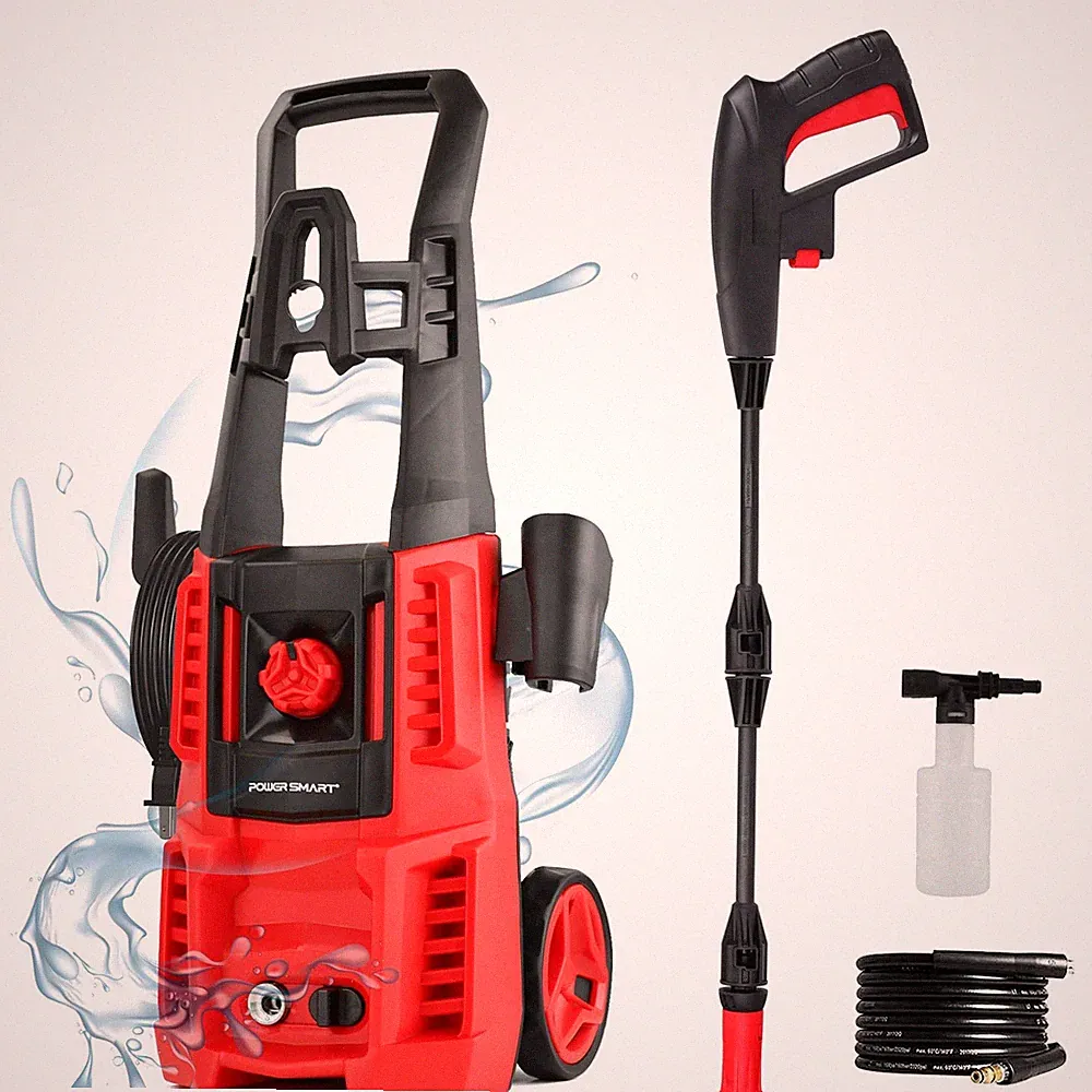 POWERSMART ELECTRIC PRESSURE WASHER 1850 PSI MAX 1.0 GPM DW1018B - RED