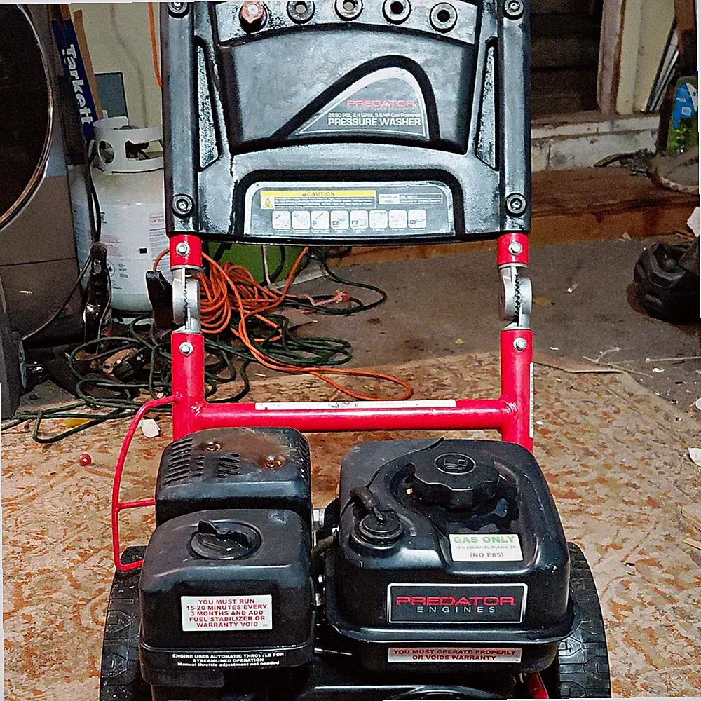 Predator 2500 PSI 2.4 GPM 5.5 HP Gas Cold Water Pressure Washer Soap Tank