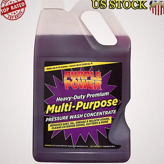 Premium Multi-Purpose Heavy-Duty 1 Gallon Pressure Washer Fluid Concentrate US