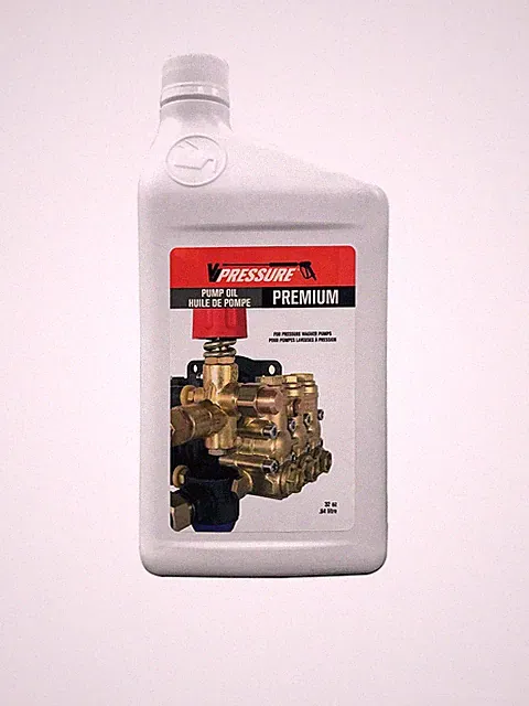 Premium Pressure Washer Pump Oil - 1 Liter, High-Performance Formula