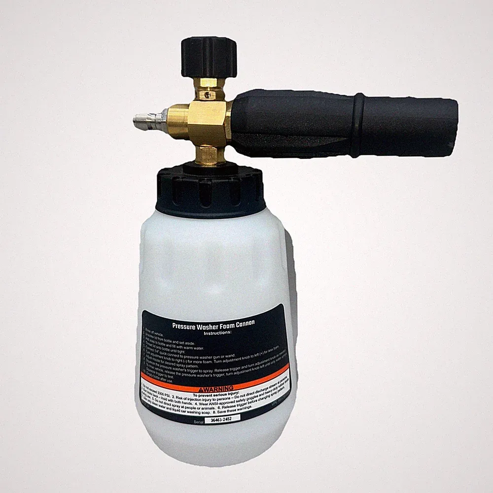 Premium Wide-Mouth Pressure Washer Foam Cannon