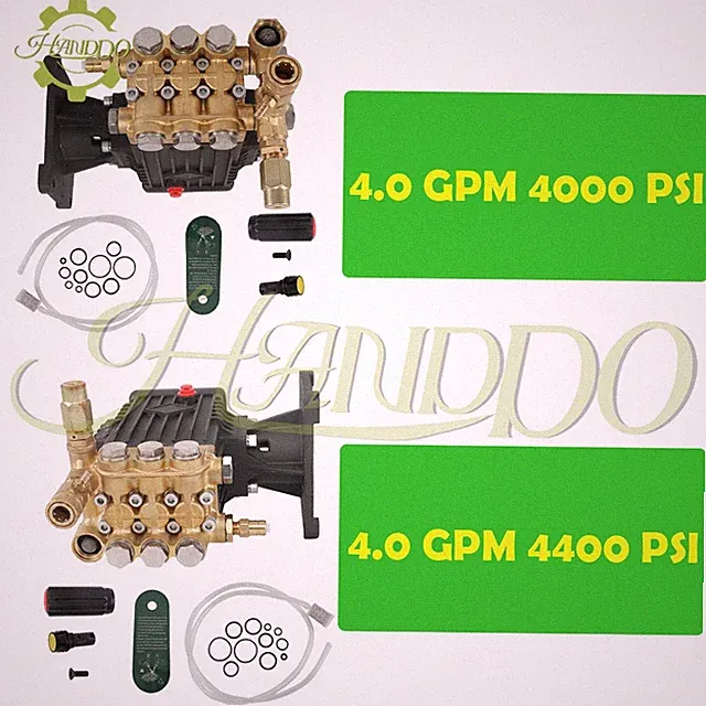 Pressure Power Washer Pump 1" Hollow Shaft Water Pump 4000/4400 PSI 4.0 GPM
