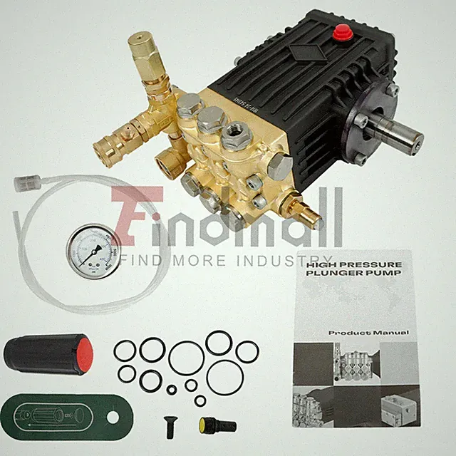 Pressure Power Washer Pump 24mm Solid Shaft 3600 PSI 4.9GPM Belt Drive