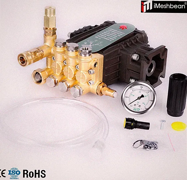 Pressure Power Washer Replacement Triplex Pump 3/4" Hollow Shaft 7 HP 3000 PSI