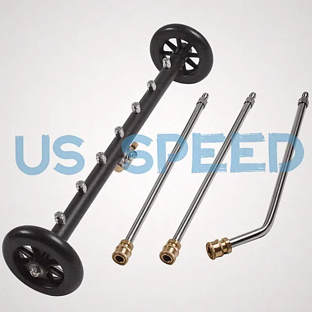 Pressure Power Washer Undercarriage Under Car Cleaner 16" 4000 PSI Water Broom