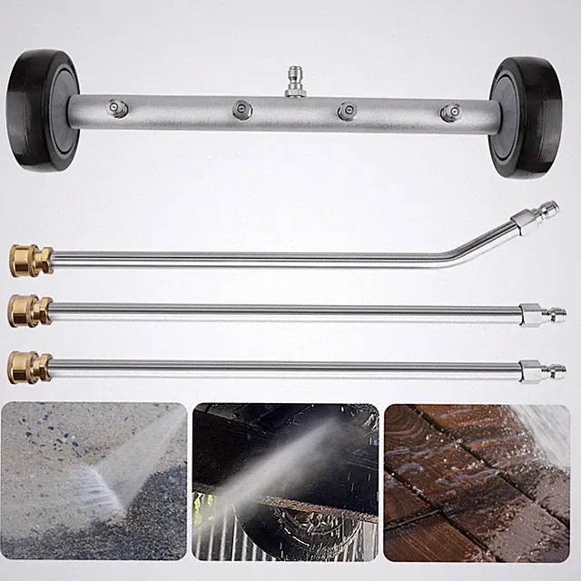 Pressure Power Washer Undercarriage Under Car Cleaner 16" 4000 PSI Water Broom