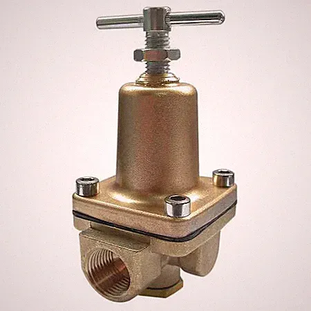 Pressure Regulator, Brass, 300 Psi, Application: Non-Potable Water