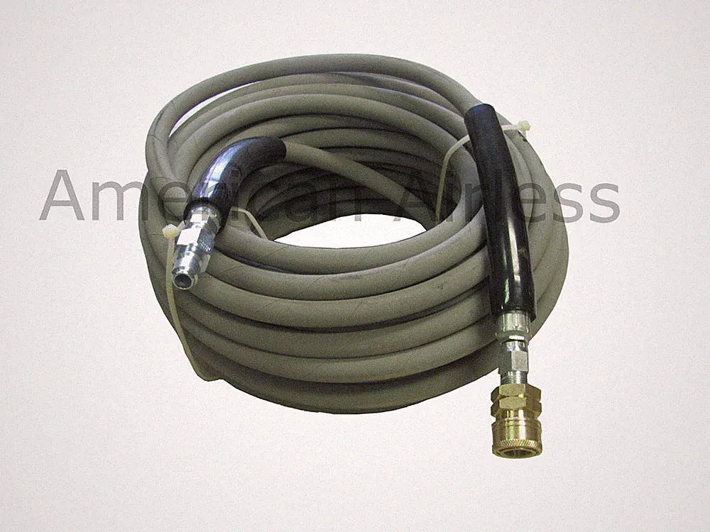 Pressure Wash Hose Gray Non-Marking Pressure Washer Hose 3/8" x 150' 4000 PSI