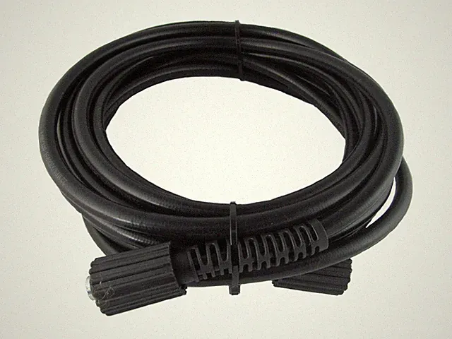 Pressure Wash Hose 1/4" European Fittings 22mm Screw On Couplers 3200 PSI