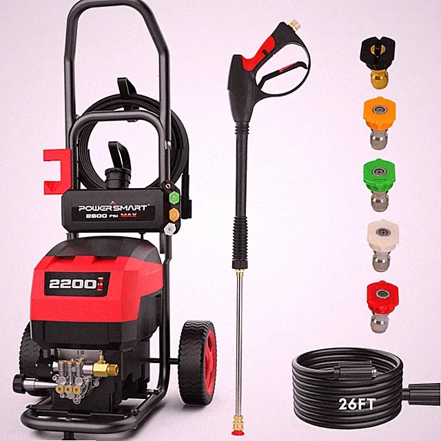 Pressure Washer 1.2 GPM (OpenFrame), Bulid-in Soap Tank, Metal Spray Wand, fo...