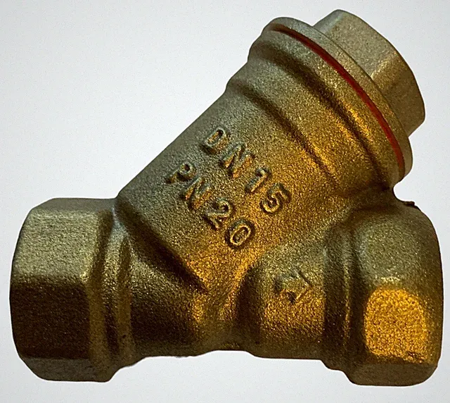 Pressure Washer 1/2 NPT Water Intake Y Strainer Filter Serviceable Mesh Screen