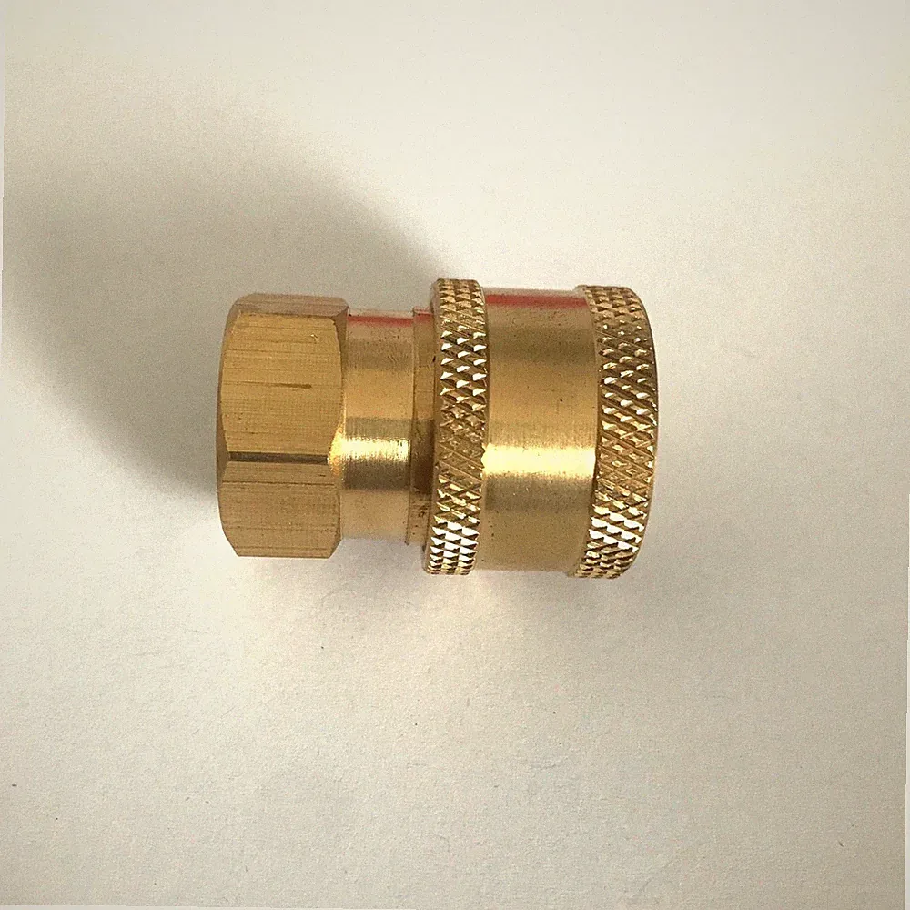 Pressure Washer 1/4" Female (FNPT) Brass Quick Connect Coupler