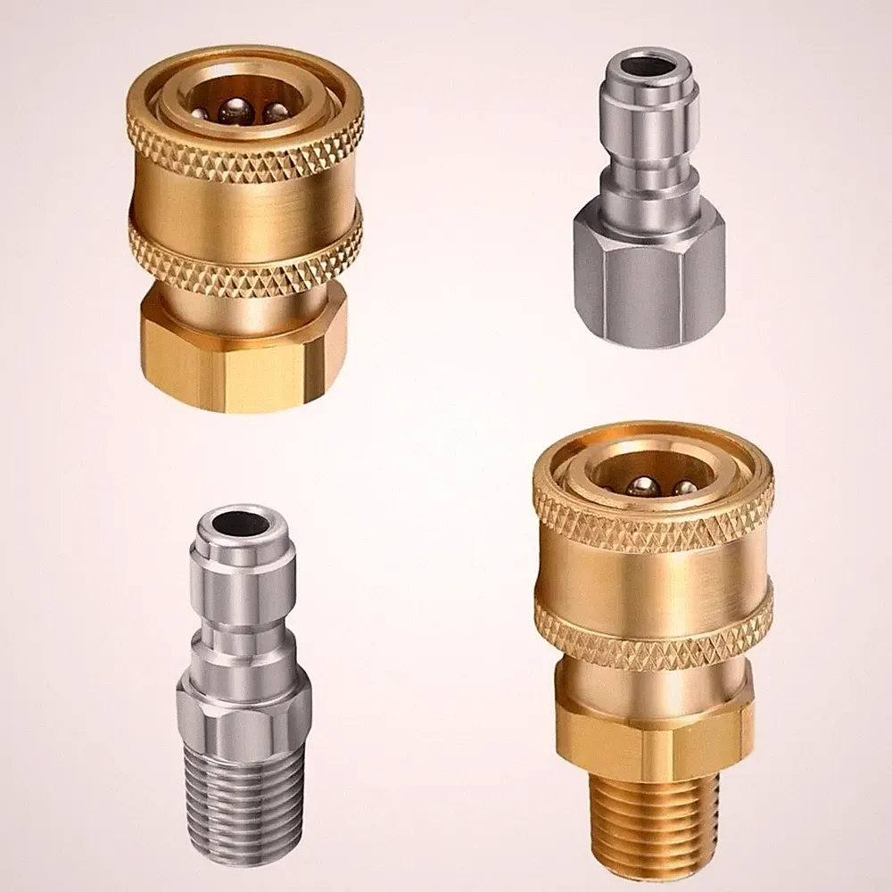 Pressure Washer 1/4" Quick Connect Nozzle Coupler Adapter
