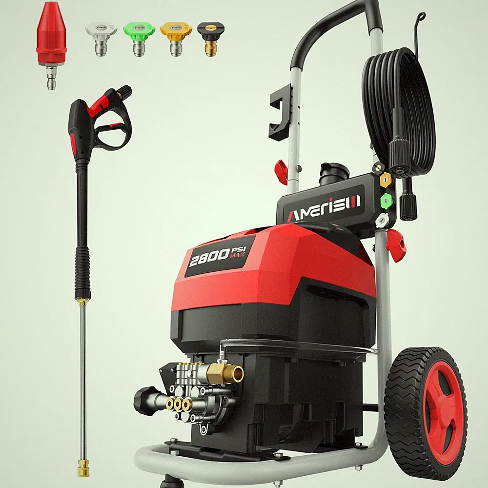 Pressure Washer, 2800PSI 2.0 GPM Max Electric Power Washer with Foam Cannon a...