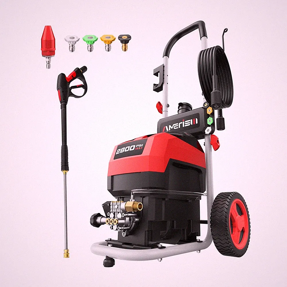 Pressure Washer, 2800PSI 2.0 GPM Max Electric Power Washer with Foam Cannon a...