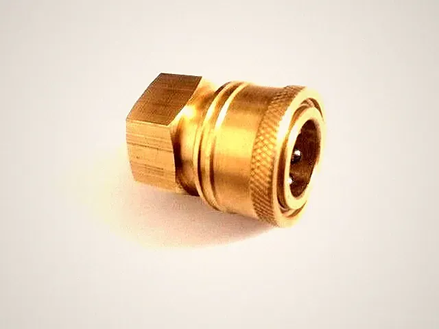 Pressure Washer 3/8" Female (NPT) Brass Quick Connect Coupler