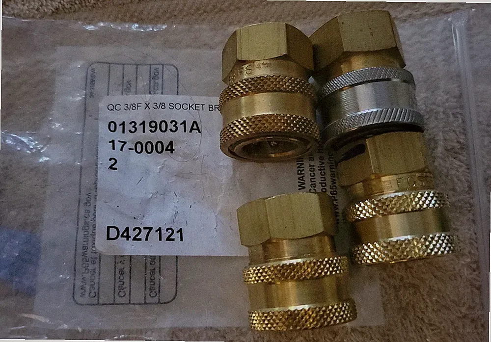 Pressure Washer 3/8-Inch Female Quick Coupler