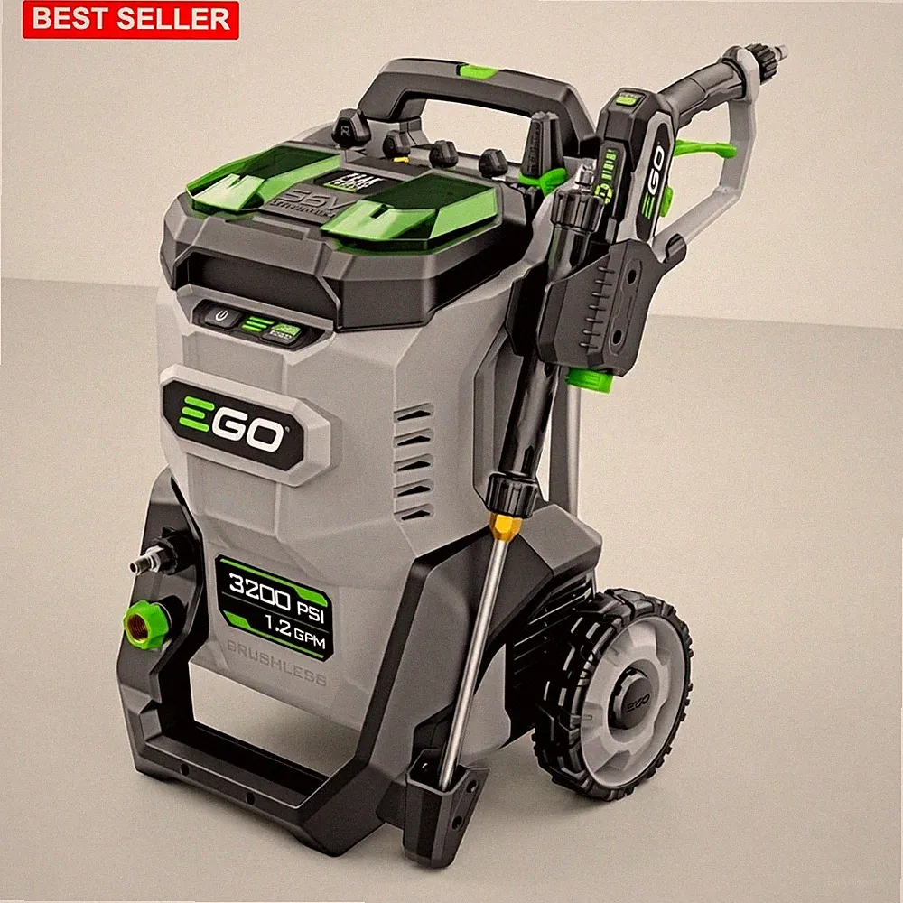 Pressure Washer 3200 PSI Cordless Power Washer Battery Powered Cleaning Tool