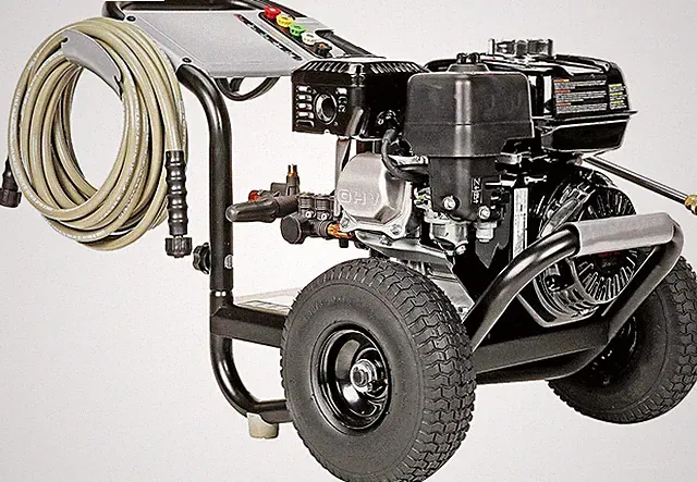 Pressure Washer - 3300 PSI - 2.5 GPM - Honda GX Engine - 25 ft Hose - AAA Pump