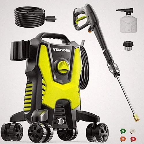 Pressure Washer, 3500 PSI Power Washer with 4 Lockable Wheels