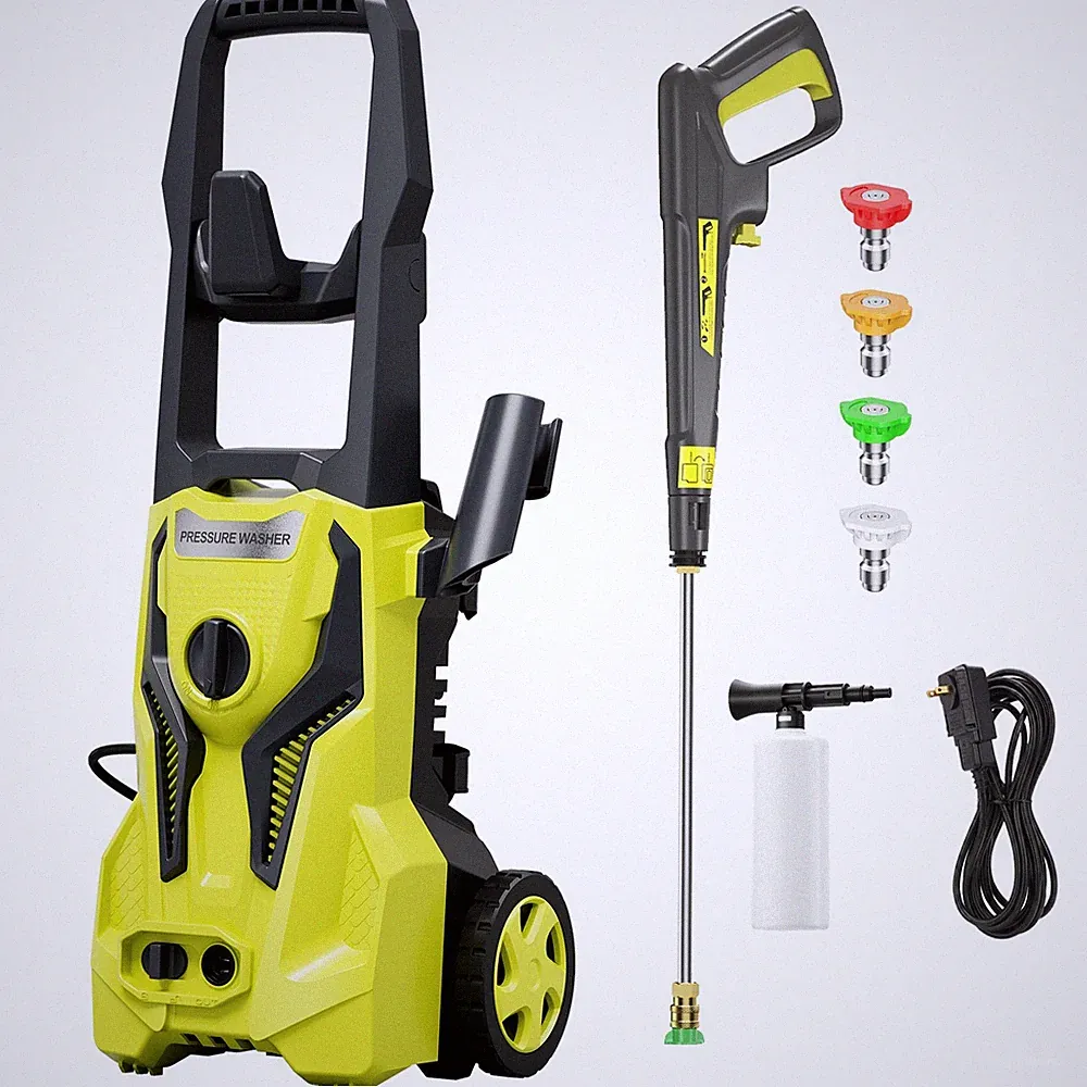 Pressure Washer 4000PSIMAX 3.0GPM, Foam Cannon, Steel Lance, for Garden Cleaning