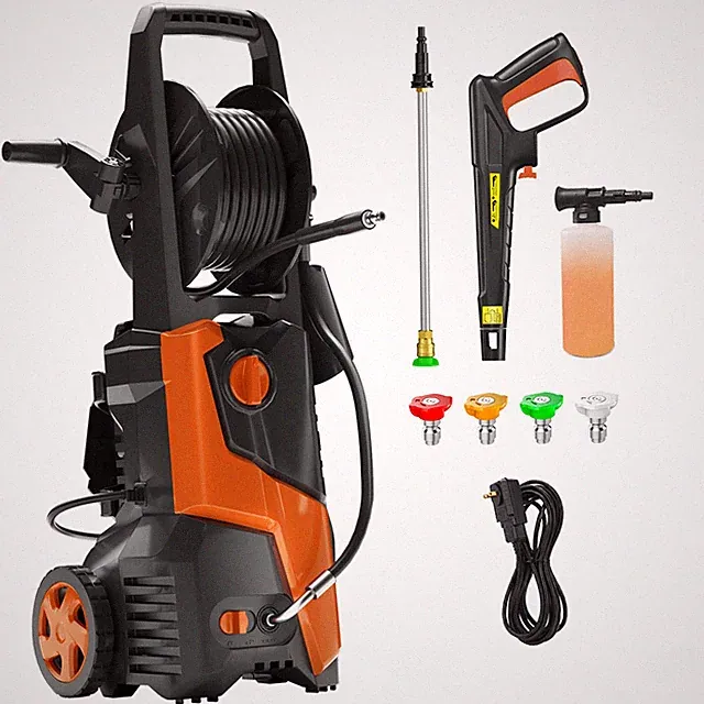 Pressure Washer 4000PSIMAX 3.5GPM, Extension Hose Reel, Foam Cannon, for Outdoor