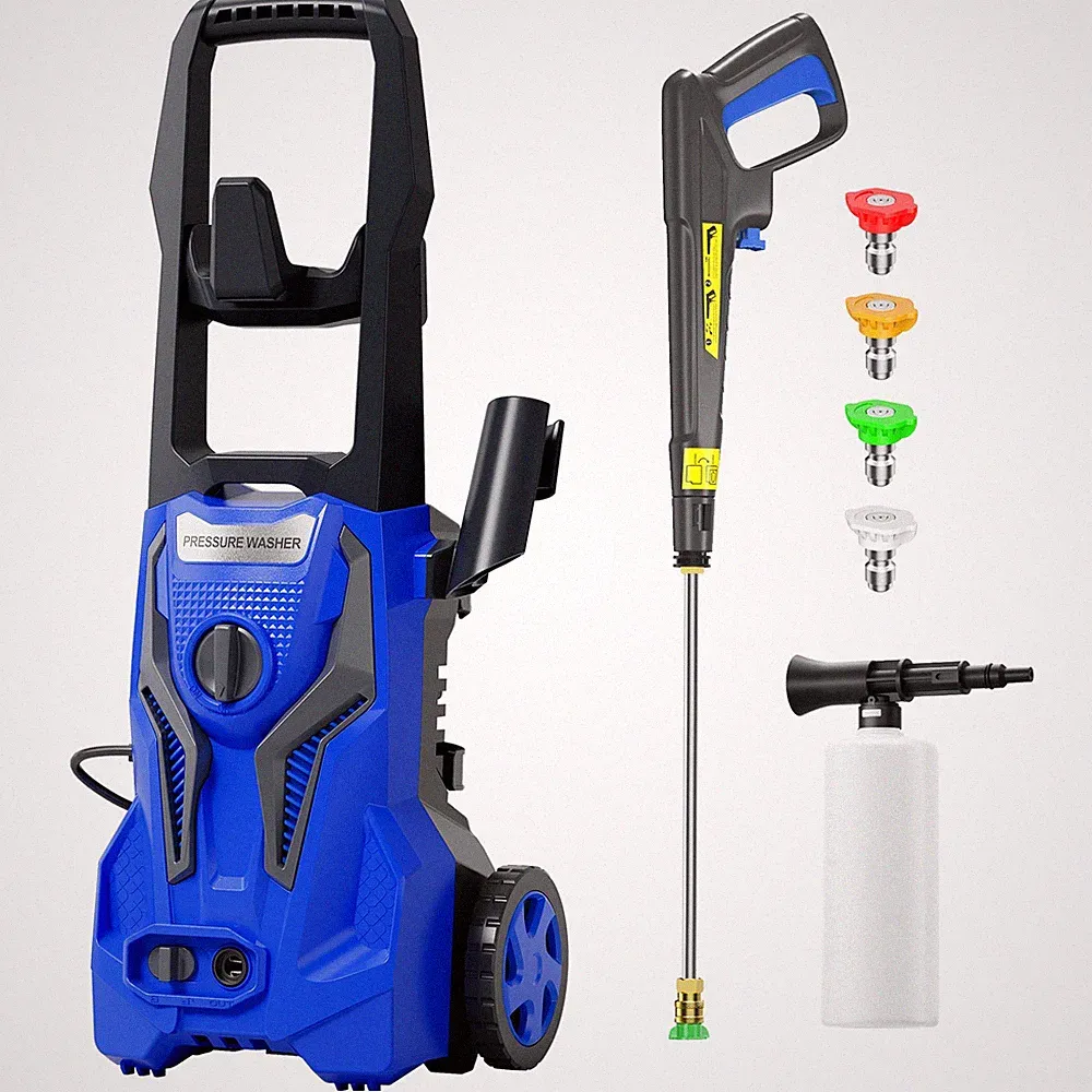 Pressure Washer 4200PSI 2.5GPM, Foam Cannon, Steel Lance, for Garden Cleaning