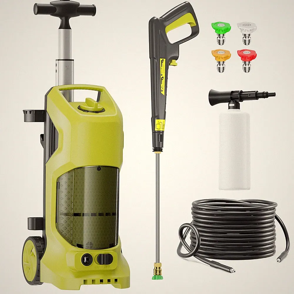 Pressure Washer 4200PSI 3.6GPM, Foam Cannon, Stainless Steel Lance, for Car