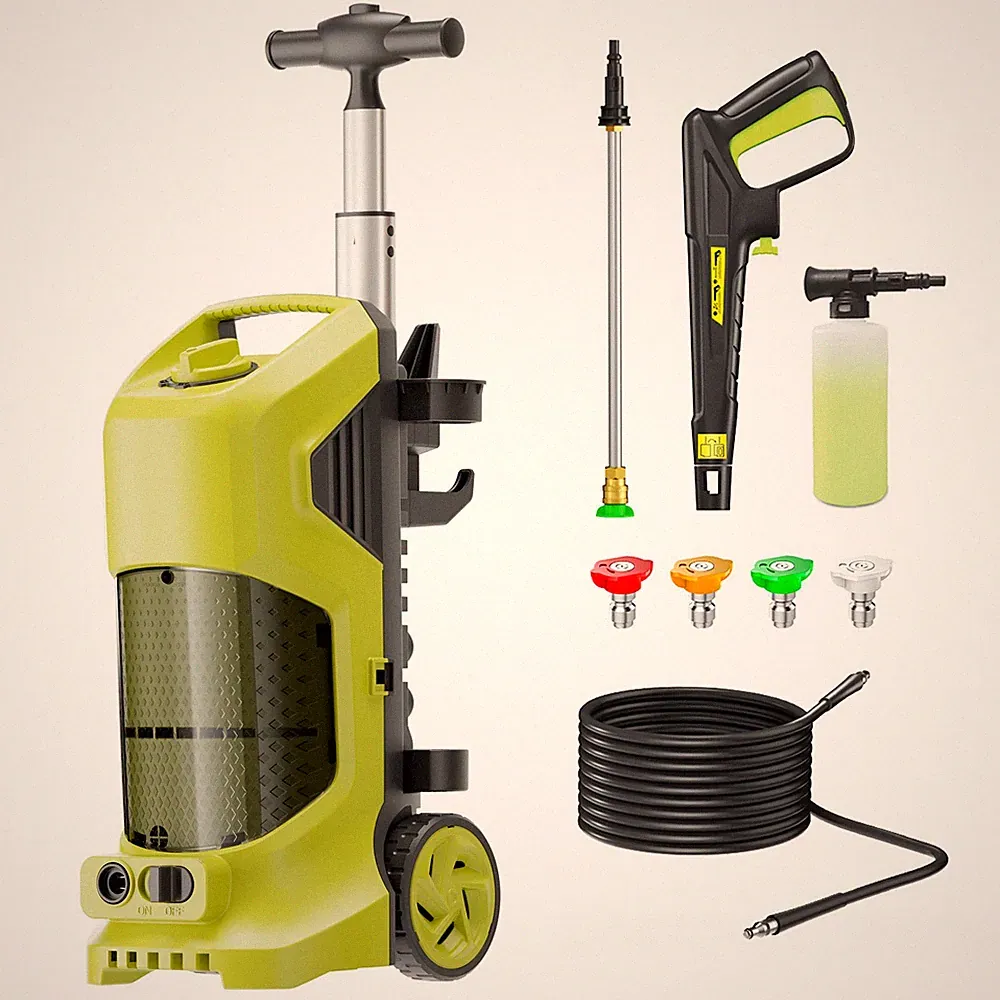 Pressure Washer 4200PSI 3.6GPM, Steel Lance, Total Stop System, for Car Wash