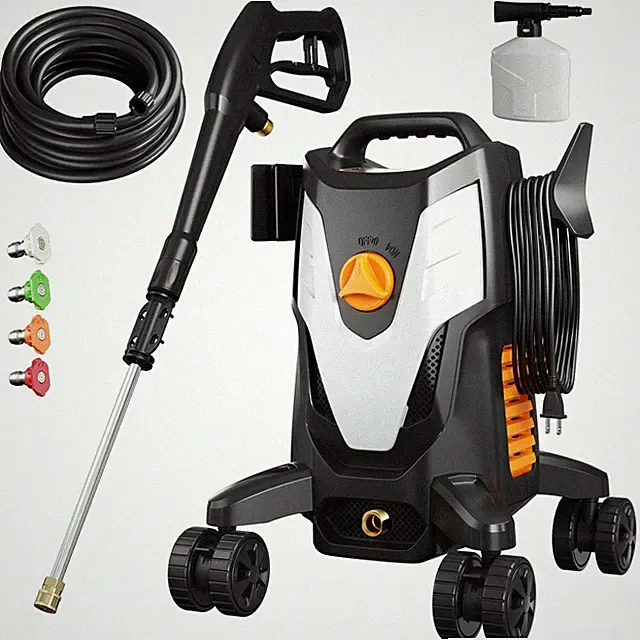 Pressure Washer 4500PSI 2.8 GPM High Pressure Washer with Anti-Tipping Techno...