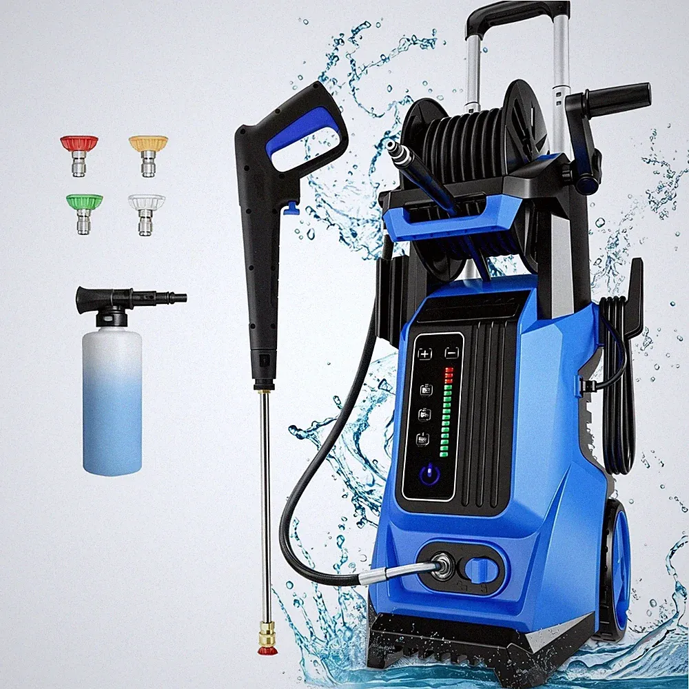 Pressure Washer 4500PSI 4.0GPM, 15-Level Touchscreen, 4 Nozzles, for Driveway