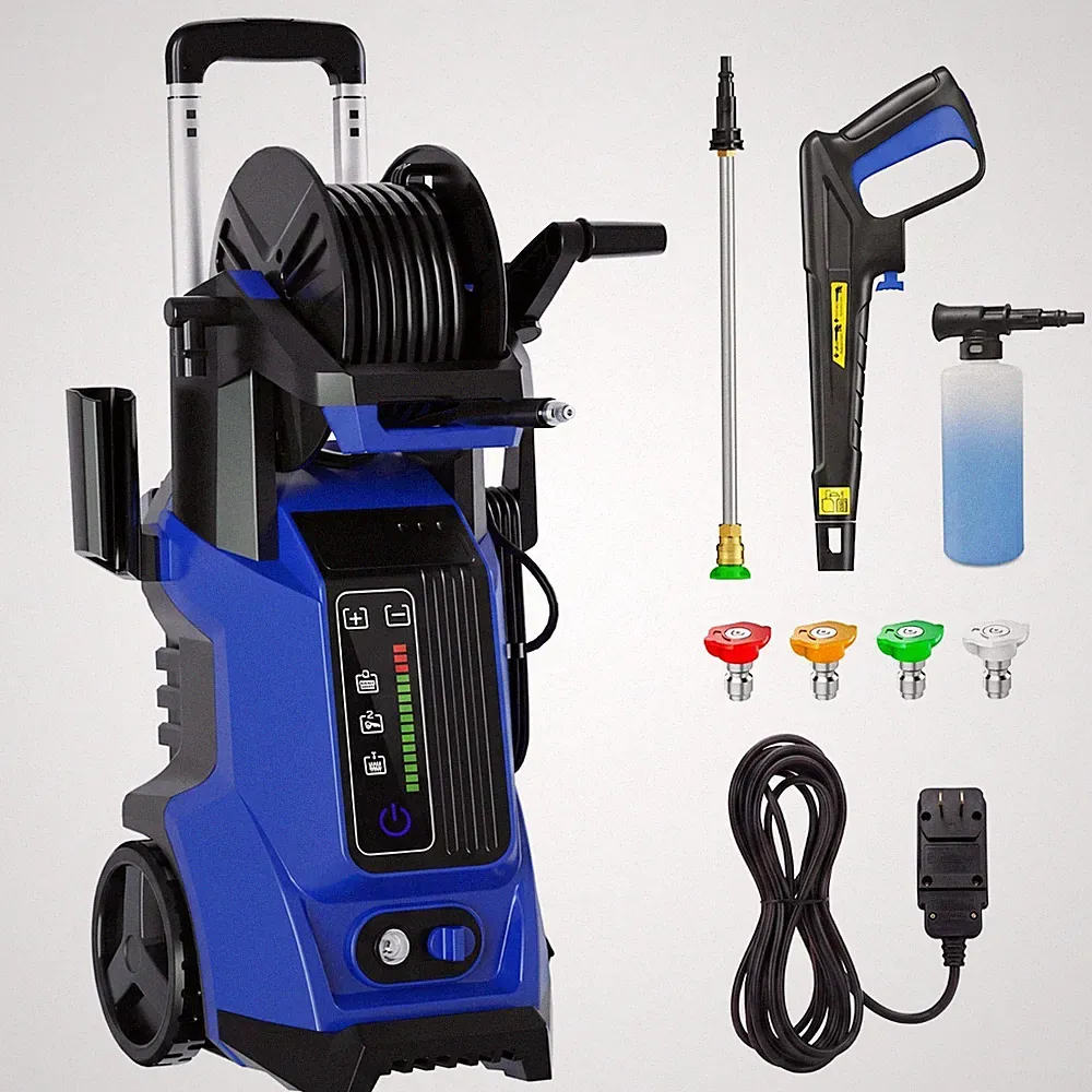 Pressure Washer 4500PSIMAX 4.0GPM, 15-Level Touchscreen, Soap Tank, for Patio