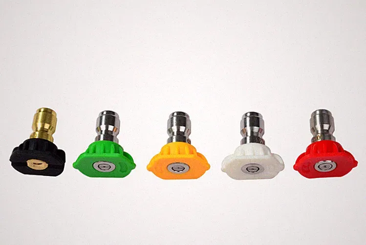 Pressure Washer 5 Pcs Nozzle Spray Tips 1600-4500 PSI Gas-Electric Fits Most OEM