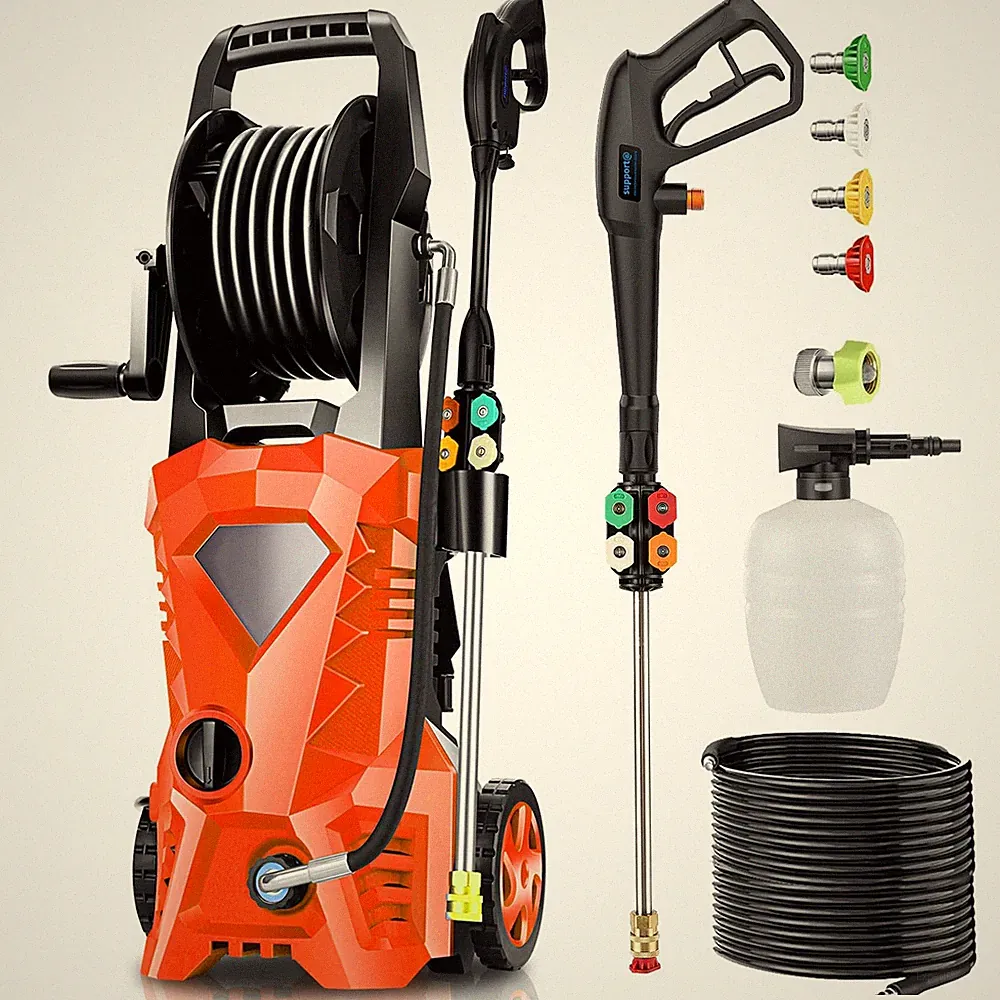 Pressure Washer 5000 PSI 2.8 GPM High Power Washer with 4 Pressure Nozzle and...