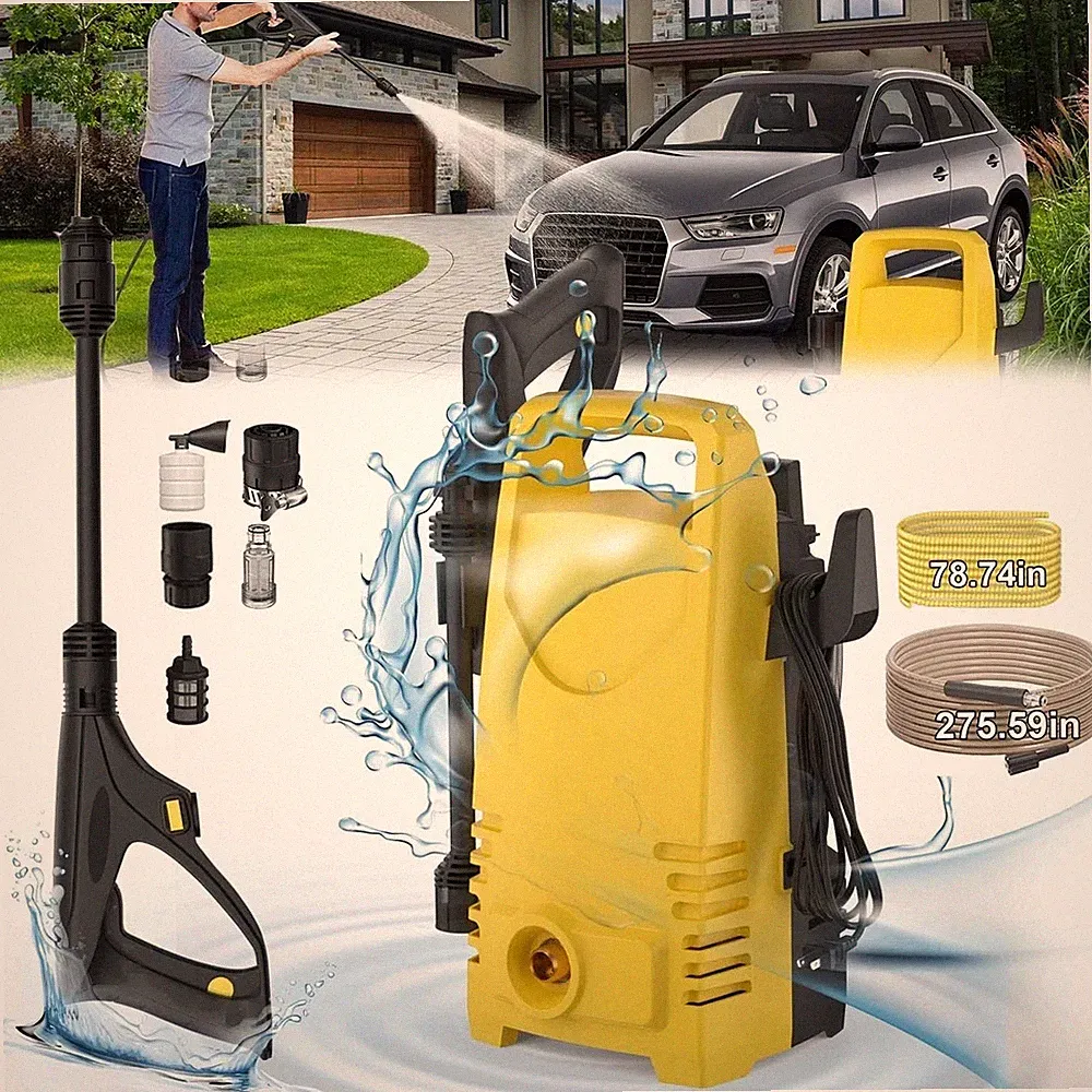 Pressure Washer 5000PSI 2.8GPM Wash Machine Electric Powered for Car Washing