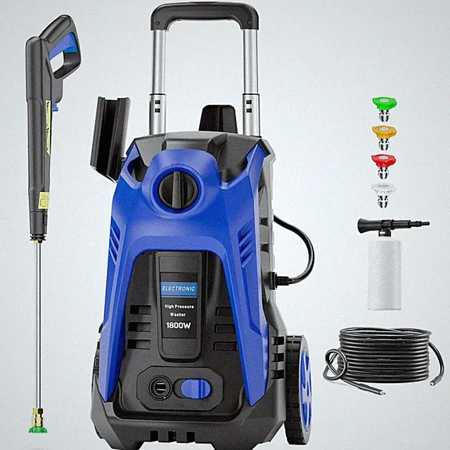 Pressure Washer 5350PSIMAX 2.0GPM, Powerful Cleaning, 4 Nozzle Tips, for Car