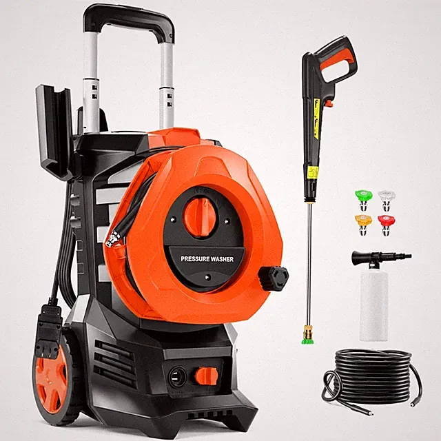 Pressure Washer 5350PSIMAX 2.5GPM, Foam Cannon, 4 Nozzles, for Home Cleaning