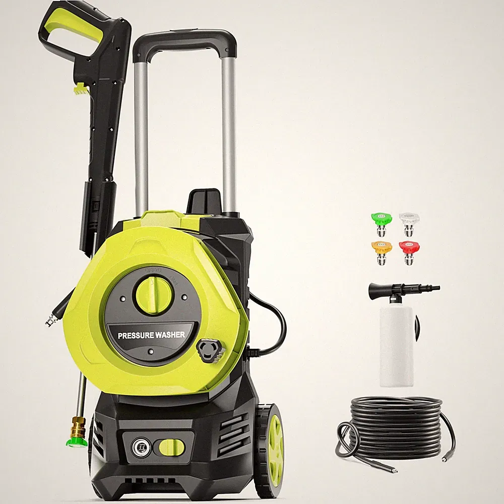 Pressure Washer 5350PSIMAX 2.5GPM, Steel Lance, Foam Cannon, for Driveway