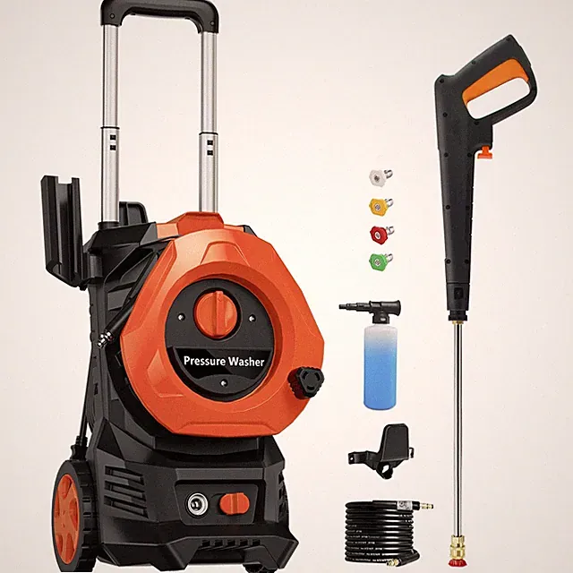 Pressure Washer 5350PSIMAX 2.5GPM, Steel Lance, Total Stop System, for Garden