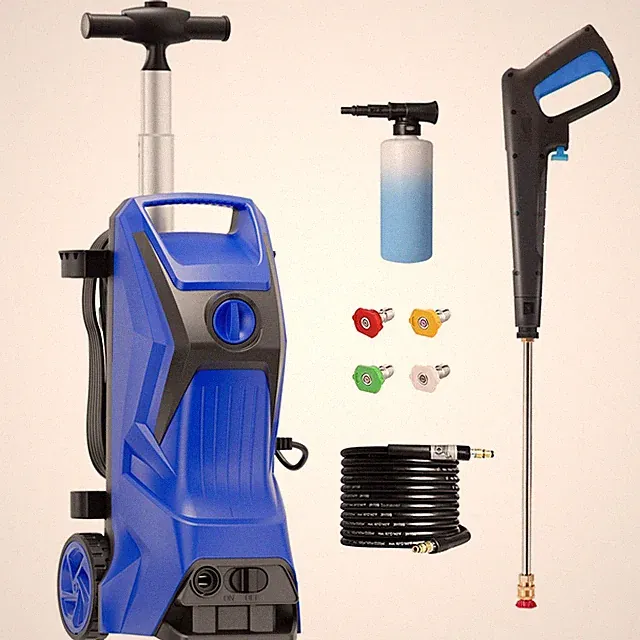 Pressure Washer 5350PSIMAX 3.7GPM, Steel Lance, Total Stop System, for Garden