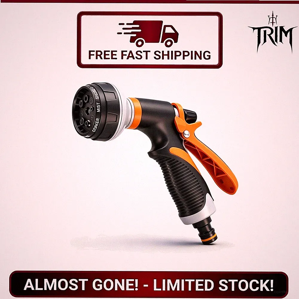 Pressure Washer 6-in-1 Nozzle,Multi-Level Water Pressure AdjustmentOrange